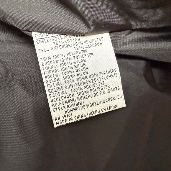 Expedition Gear by London Fog Vintage Puffer Winter Coat Women’s Large Black - Picture 10 of 12